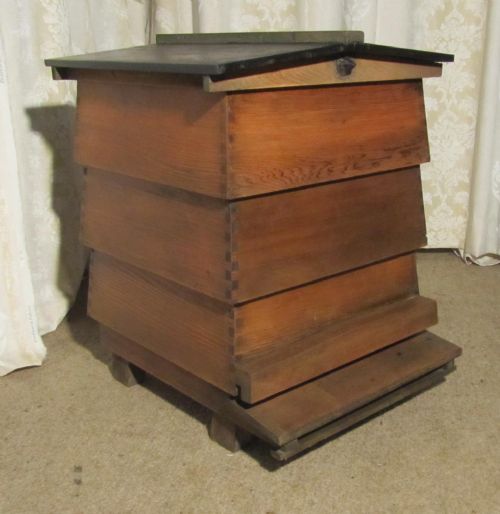 A Traditional Honey Bee Hive, Shop or Garden Display