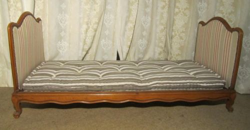 fig 2. Charming 19th Century French Upholstered Day Bed