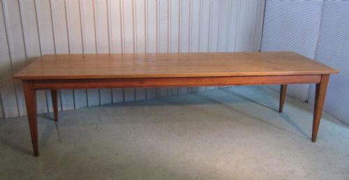 Large Victorian Pine Table