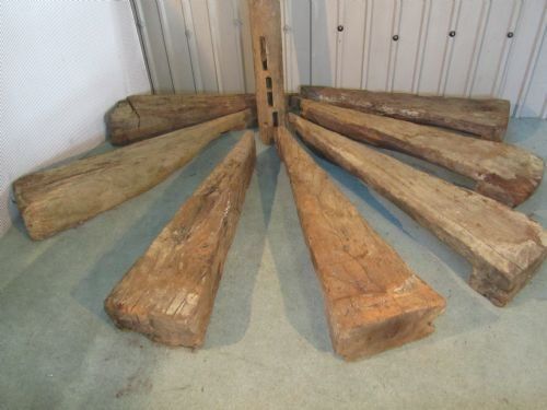 fig 1. 18th Century French Oak Spiral Staircase