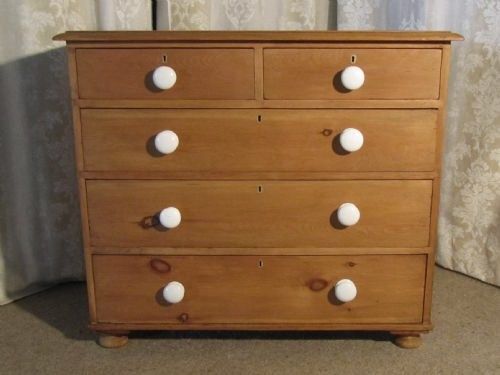 Victorian Pine Chest of Drawers