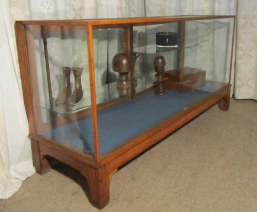 fig 1. Vintage Art Deco Haberdashery Shop Counter, Shop Display
