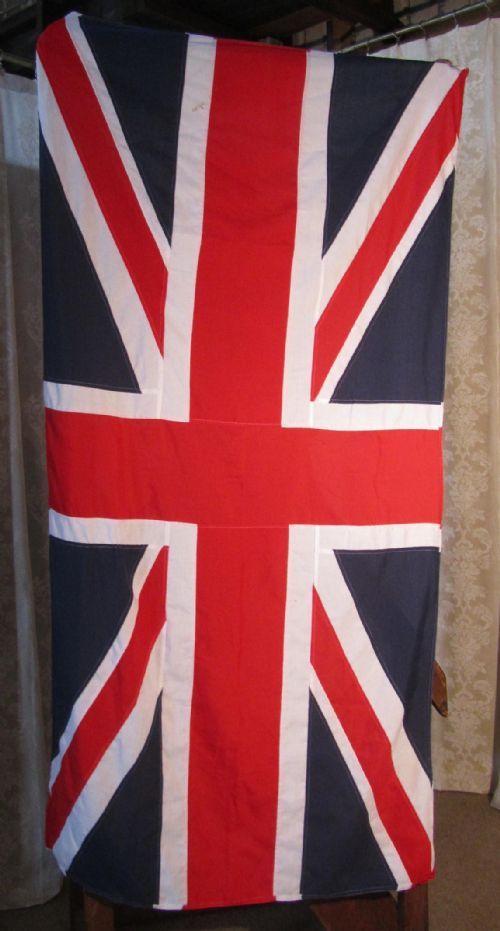 A Classic Large Sewn Union Jack Flag