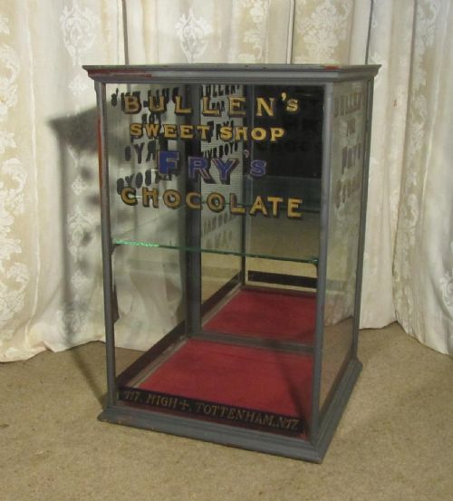 fig 1. Fry’s Glazed Sweet Shop Display Cabinet Shop Display