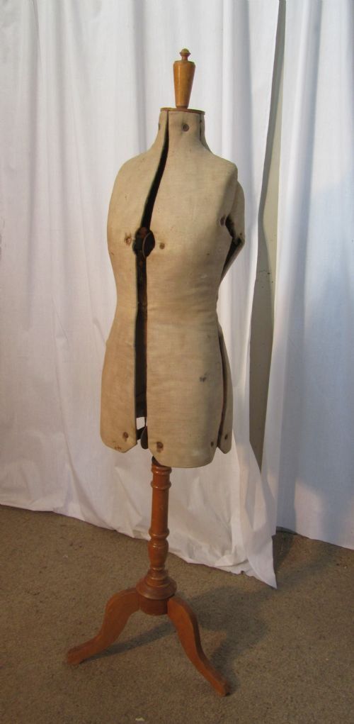 Rare Adjustable Edwardian Mannequin