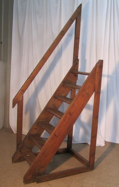 Industrial Steps or Stair Case for a Library or Display