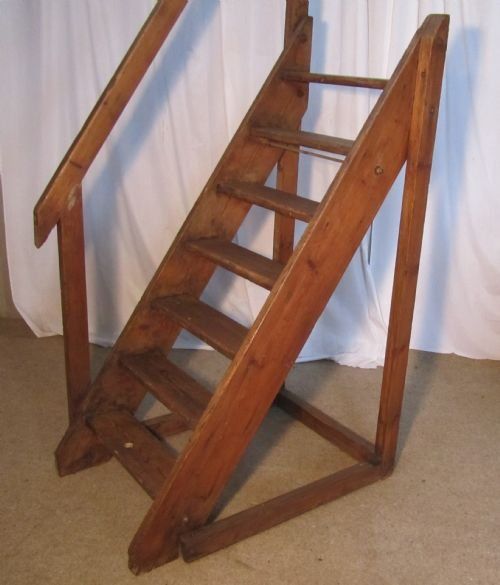 fig 1. Industrial Steps or Stair Case for a Library or Display