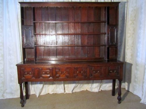 A Fine Georgian Country Oak Dresser