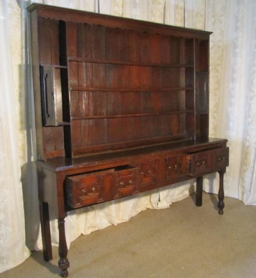 fig 2. A Fine Georgian Country Oak Dresser