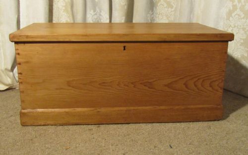 fig 1. Victorian Pine Blanket Box or Coffee Table