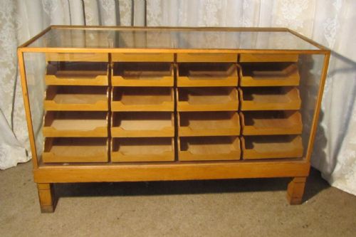 fig 1. Art Deco Haberdashery Shop Counter, Shop Display