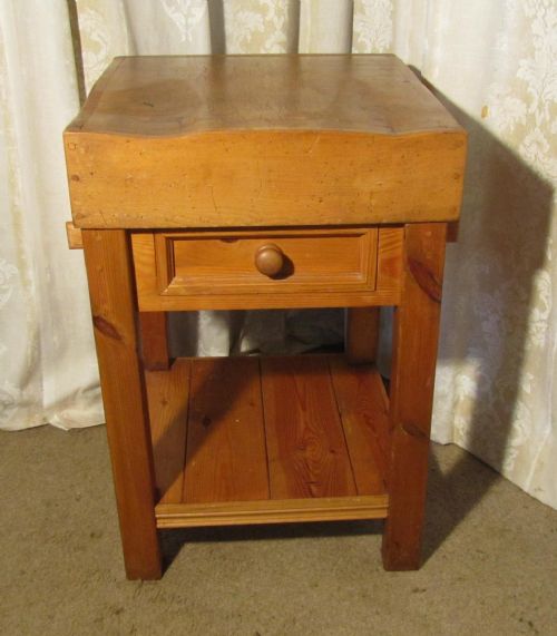 A Good French Butchers Block Kitchen Chopping Block