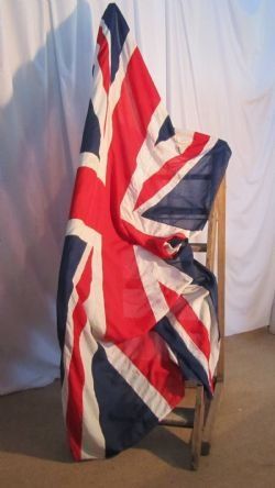 A Very Large 9ft Union Jack Vintage Pole Flag