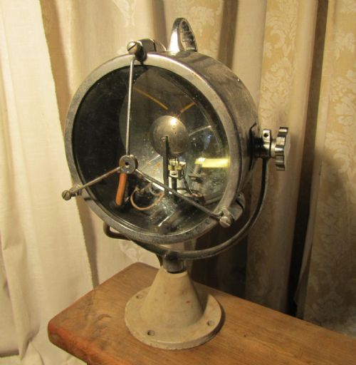 Vintage Nautical Search Light.