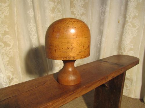 Vintage 19th Century Hat Block Stand, Shop Display