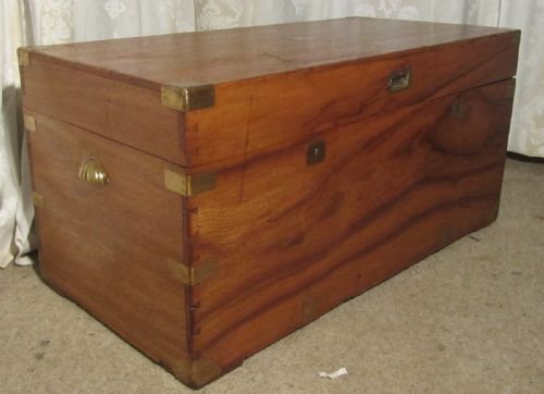 fig 1. A Large Victorian Camphor Wood Chest