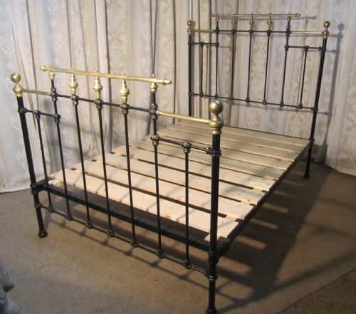 fig 2. Victorian Brass and Iron Double Bed