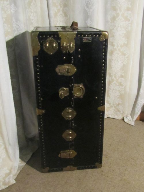 fig 1. A Fitted Steamer Trunk or Cabin Wardrobe