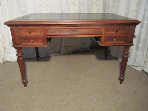 A French Oak Writing Table, Library Table