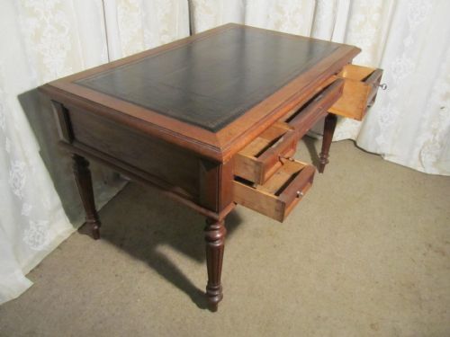 fig 1. A French Oak Writing Table, Library Table