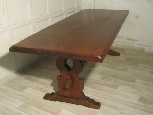 A 19th Century French Oak Refectory Table