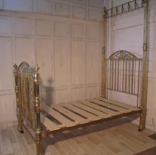 fig 1. Spectacular Victorian Brass Small Double Bed