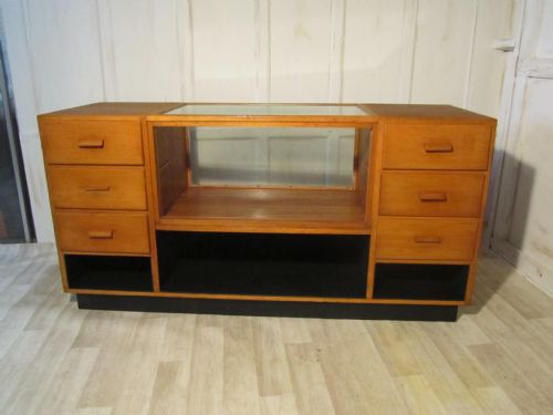 Art Deco Haberdashery Shop Counter, Shop Fitting