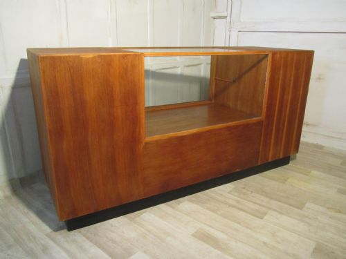 fig 1. Art Deco Haberdashery Shop Counter, Shop Fitting