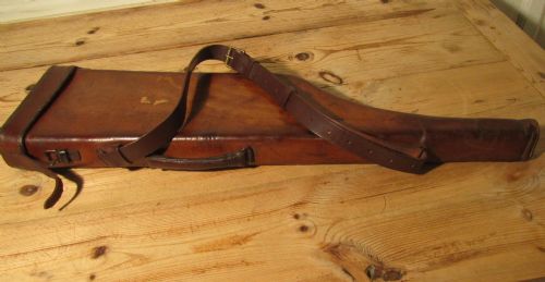 fig 1. 19th Century Leather Gun Case,