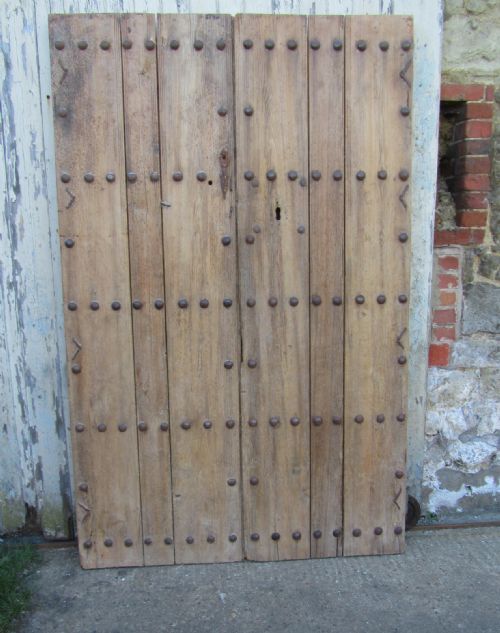 A Pair of Original 19th Century Spanish Doors or Double Door