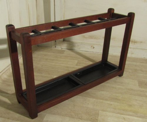 A Large Mahogany Stick or Umbrella Hall Stand