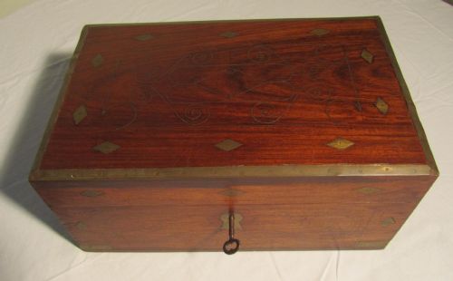 Brass Bound Gentleman’s Travelling Box