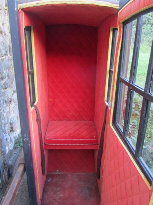 fig 1. Antique Sedan Chair