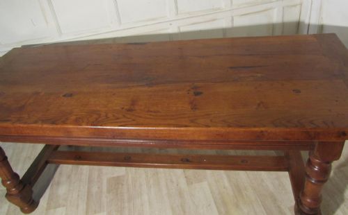 fig 1. 18th Century French Oak Table, Very Rustic Farmhouse Table