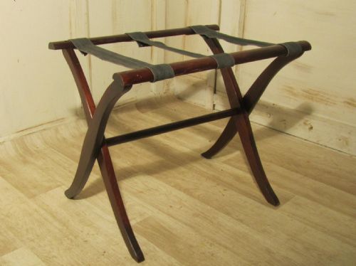 fig 1.  A Victorian Folding Luggage Rack