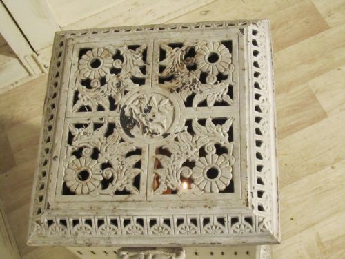 fig 1. Victorian Cast Iron Stove Green House Heater, Paraffin Stove Conservatory Heater