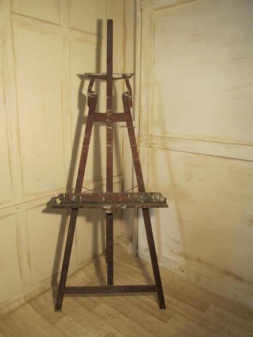 A Large 19th Century Adjustable Artists’ Easel