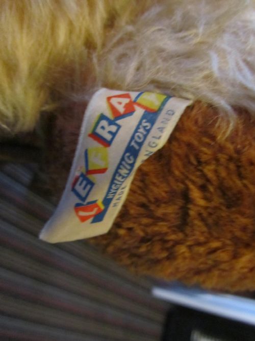 fig 2. Large English Mohair Lefray Teddy Bear