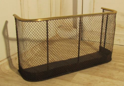 Small Victorian Nursery Fire Guard or Club Fender