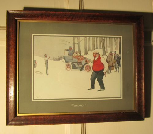 fig 1. Set of 4 Framed Prints by Robert Pillard
