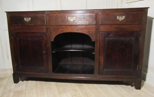 Georgian Oak Dog Kennel Dresser Base