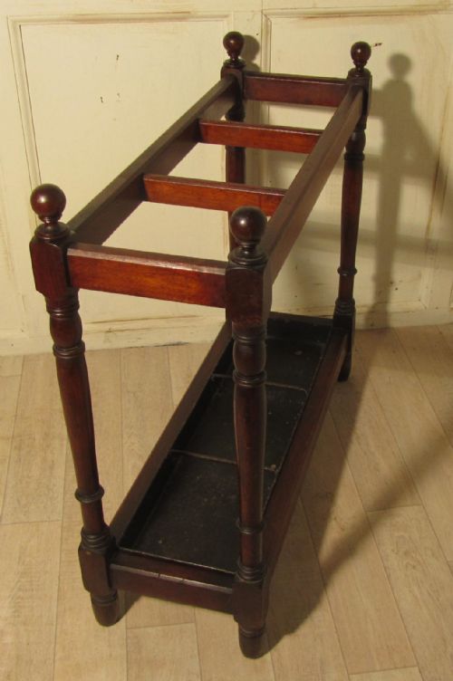 fig 1. A Mahogany Stick or Umbrella Stand