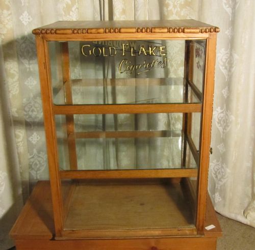 fig 1. A Tobacconist’s Cigarette Display Cabinet Shop Display