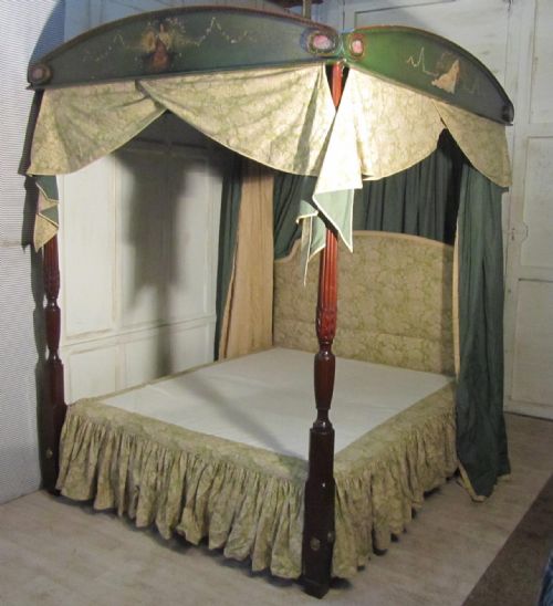Superb Full Tester 4 Poster King-size Double Bed