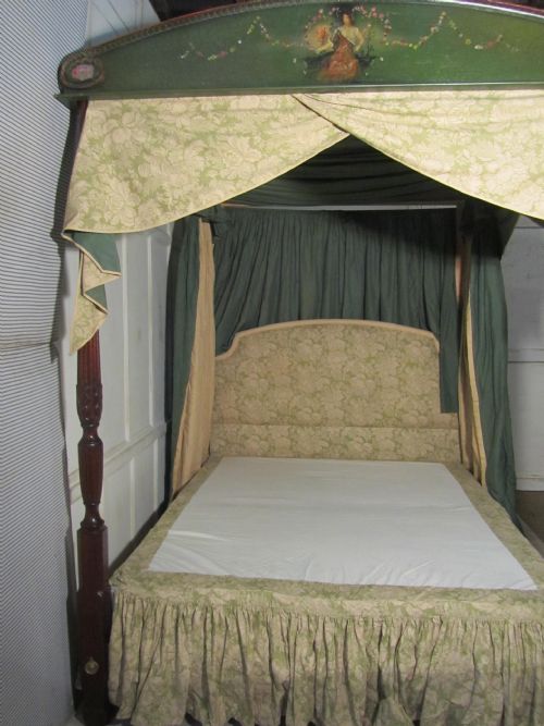 fig 1. Superb Full Tester 4 Poster King-size Double Bed