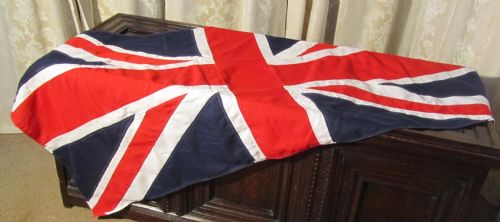 fig 1. A Classic Large Sewn Union Jack Flag