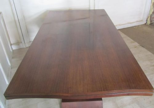 fig 2. Stylish French Art Deco Rosewood Dining Table