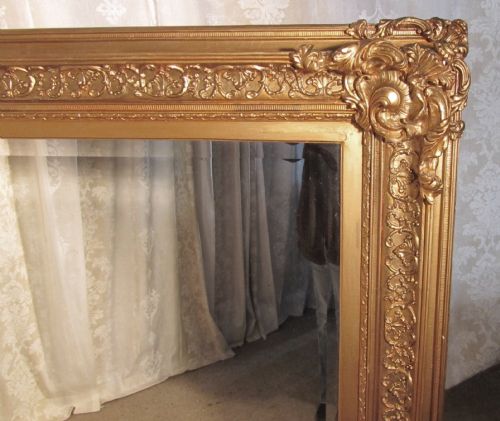 fig 2. A Very Large 19th Century Gilt Wall Mirror