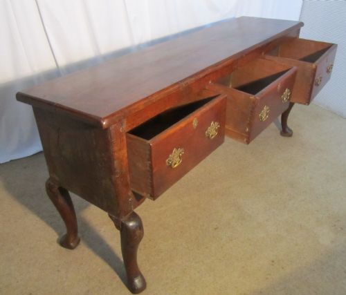 fig 1. 18th Century Country Oak Dresser Base