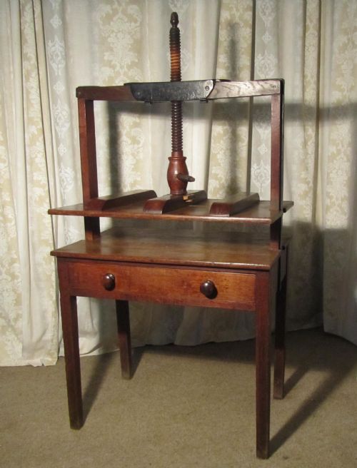 Georgian Press  for Linen, Maps or Books